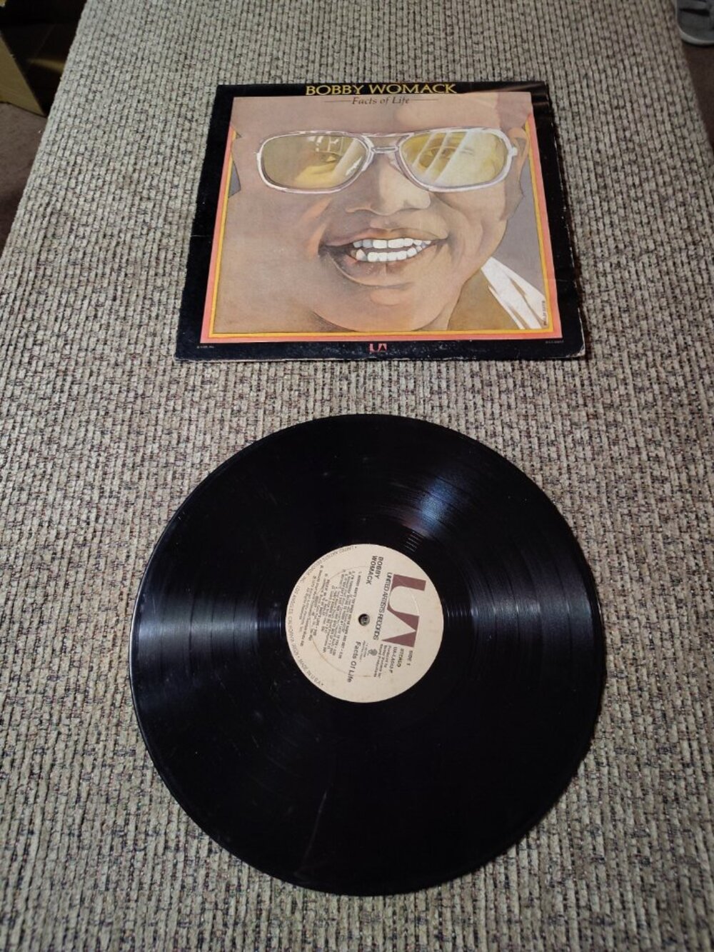Bobby Womack Facts of Life LP United Artists VINYL